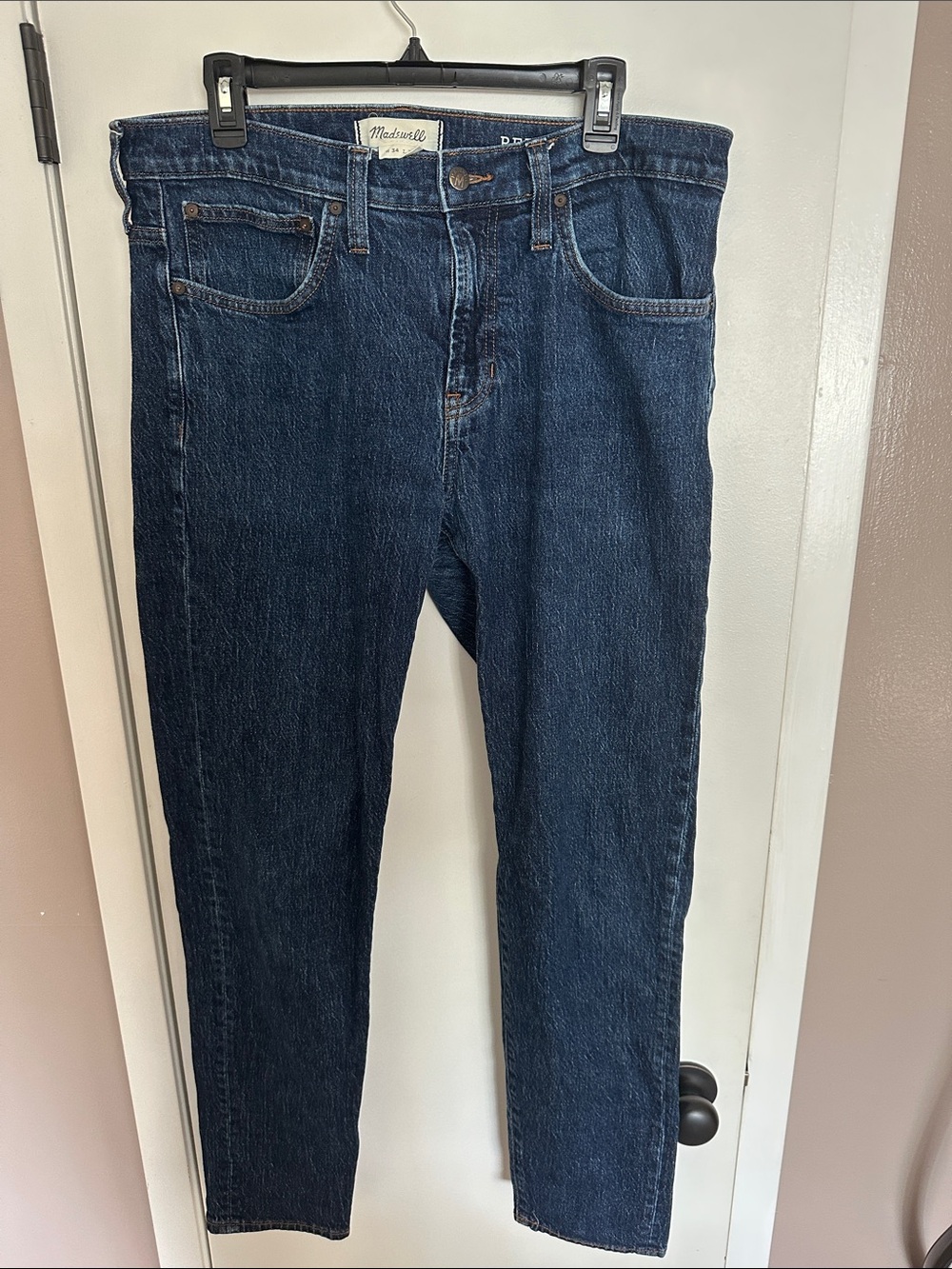 Madewell Men’s Dark Blue Relaxed Taper Fit